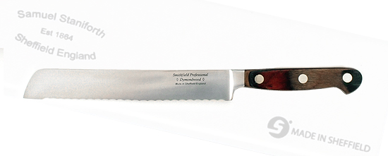 8 inch Bread Knife with dymondwood handle - 20% Off valid until 5.02.2023