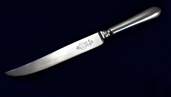 Old English cake knife