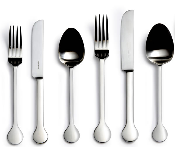 Hoffman pattern stainless steel six piece set