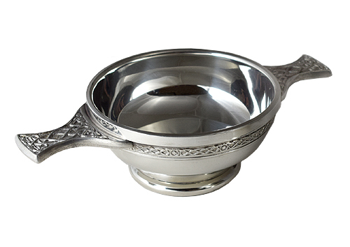 Celtic cup of friendship - large Quaich bowl