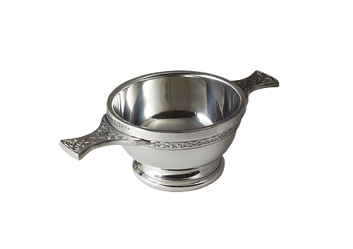 Celtic cup of friendship - small Quaich bowl