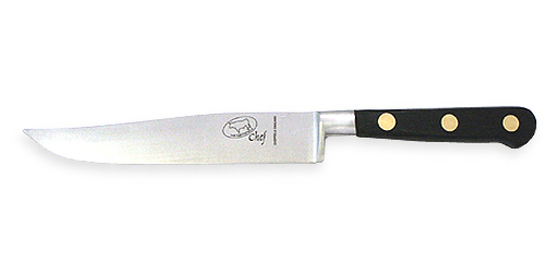 6 inch Filleting Knife with black handle