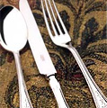 Carrs of Sheffield Victorian Bead pattern sterling silver cutlery